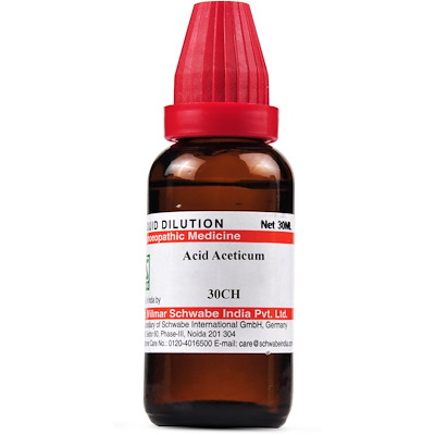 Medicines Mall - Willmar Schwabe India Acidum Aceticum (30CH) (30 ML) Dilutions Medicines Mall - Willmar Schwabe India Acidum Aceticum (30CH) (30 ML) Dilutions