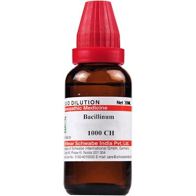 Medicines Mall - Willmar Schwabe India Bacillinum (1M / 1000CH) (30 ML) Dilutions Medicines Mall - Willmar Schwabe India Bacillinum (1M / 1000CH) (30 ML) Dilutions