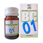 Medicines Mall - Willmar Schwabe India Bio Combination 1 (20 GM) Biocombination / BC Tablets