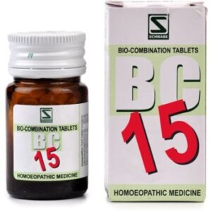 Medicines Mall - Willmar Schwabe India Bio Combination 15 (20 GM) Biocombination / BC Tablets