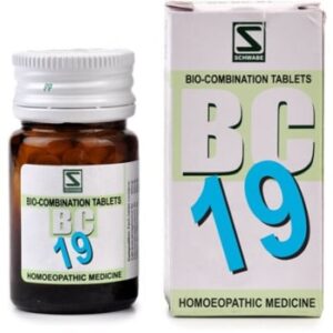 Medicines Mall - Willmar Schwabe India Bio Combination 19 (20 GM) Biocombination / BC Tablets