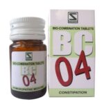 Medicines Mall - Willmar Schwabe India Bio Combination 4 (20 GM) Biocombination / BC Tablets