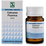 Medicines Mall - Willmar Schwabe India Calcarea Fluorica (200X) (20 GM) Biochemic / BC Tablets