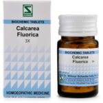 Medicines Mall - Willmar Schwabe India Calcarea Fluorica (3X) (20 GM) Biochemic / BC Tablets