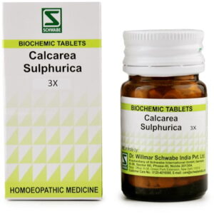 Medicines Mall - Willmar Schwabe India Calcarea Sulphurica (3X) (20 GM) Biochemic / BC Tablets
