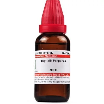 Medicines Mall - Willmar Schwabe India Digitalis Purpurea (30CH) (30 ML) Dilutions Medicines Mall - Willmar Schwabe India Digitalis Purpurea (30CH) (30 ML) Dilutions