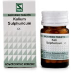 Medicines Mall - Willmar Schwabe India Kalium Sulphuricum / Sulfuricum (6X) (20 GM) Biochemic / BC Tablets