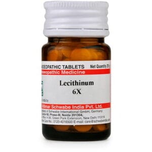 Medicines Mall - Willmar Schwabe India Lecithinum LATT (6X) (20 GM) Triturations / Homoeo Tablets