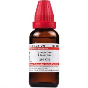 Medicines Mall - Willmar Schwabe India Lycopodium Calvatum (200CH) (100 ML) Dilutions
