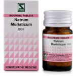 Medicines Mall - Willmar Schwabe India Natrum Muriaticum (200X) (20 GM) Biochemic / BC Tablets
