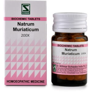 Medicines Mall - Willmar Schwabe India Natrum Muriaticum (200X) (20 GM) Biochemic / BC Tablets
