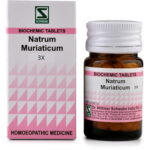 Medicines Mall - Willmar Schwabe India Natrum Muriaticum (3X) (20 GM) Biochemic / BC Tablets