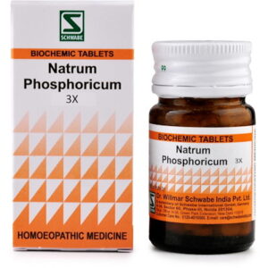 Medicines Mall - Willmar Schwabe India Natrum Phosphoricum (3X) (20 GM) Biochemic / BC Tablets