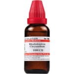 Medicines Mall - Willmar Schwabe India Rhododendron Chrysanthum (1M / 1000CH) (100 ML) Dilutions