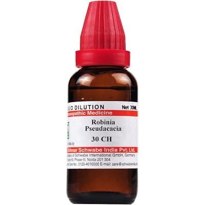 Medicines Mall - Willmar Schwabe India Robinia Pseudacacia (30CH) (100 ML) Dilutions Medicines Mall - Willmar Schwabe India Robinia Pseudacacia (30CH) (100 ML) Dilutions