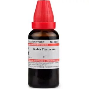 Medicines Mall - Willmar Schwabe India Rubia Tinctorum (Q) (30 ML) Mother Tinctures / MT