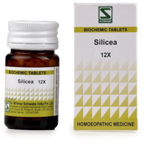 Medicines Mall - Willmar Schwabe India Silicea (12X) (20 GM) Biochemic / BC Tablets