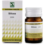 Medicines Mall - Willmar Schwabe India Silicea (200X) (20 GM) Biochemic / BC Tablets