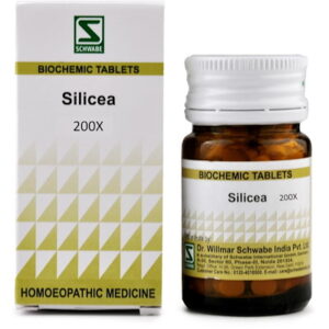 Medicines Mall - Willmar Schwabe India Silicea (200X) (20 GM) Biochemic / BC Tablets
