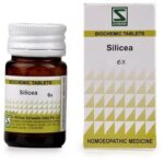 Medicines Mall - Willmar Schwabe India Silicea (6X) (20 GM) Biochemic / BC Tablets