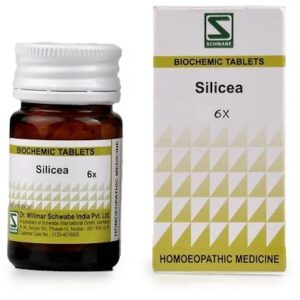 Medicines Mall - Willmar Schwabe India Silicea (6X) (20 GM) Biochemic / BC Tablets