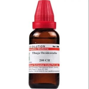Medicines Mall - Willmar Schwabe India Thuja Occidentalis (200CH) (100 ML) Dilutions