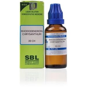 Medicines Mall - SBL Rhododendron Chrysanthum (30CH) (30 ML) Dilutions