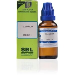 Medicines Mall - SBL Tellurium (1M / 1000CH) (30 ML) Dilutions