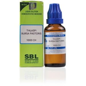 Medicines Mall - SBL Thlaspi Bursa Pastoris (1M / 1000CH) (30 ML) Dilutions