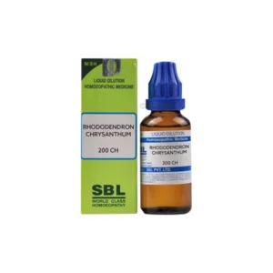SBL Rhododendron 200CH (100 ML) Dilutions