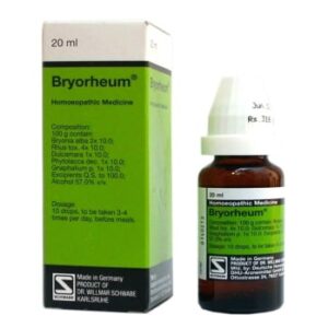 Medicines Mall - Willmar Schwabe Germany Bryorheum Drops (20 ML) Drops