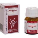 Lords Ferrum Metallicum (3X) (25 GM) Tablets