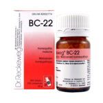 RW / Dr Reckeweg BC 22 (20 GM) Biocombination / BC Tablets