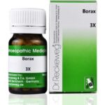 RW / Dr Reckeweg Borax (3X) (20 GM) Triturations / Homoeo Tablets