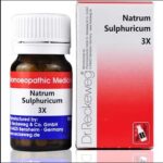 RW / Dr Reckeweg Natrum Sulphuricum / Sulfuricum (3X) (20 GM) Biochemic / BC Tablets
