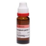 RW / Dr Reckeweg Syzygium Jambolanum / Jamun (Q) (20 ML) Mother Tinctures / MT