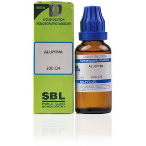 SBL Alumina 200CH (100 ML) Dilutions