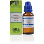 SBL Arsenicum Sulphuratum / Sulfuratum Flavum (30CH) (100 ML) Dilutions