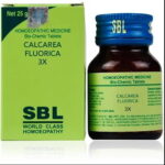 SBL Calcarea Fluorica (3X) (25 GM) Biochemic / BC Tablets