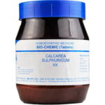 SBL Calcarea Sulphurica (6X) (450 GM) Biochemic / BC Tablets