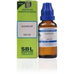 SBL Guaiacum (200CH) (30 ML) Dilutions