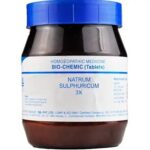 SBL Natrum Sulphuricum / Sulfuricum (3X) (450 GM) Biochemic / BC Tablets