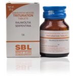 SBL Rauwolfia / Rauvolfia Serpentina (25 GM) Triturations / Homoeo Tablets