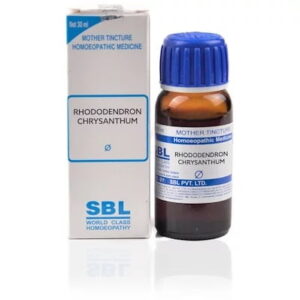 SBL Rhododendron Chrysanthum Mother Tincture Q (100 ML)